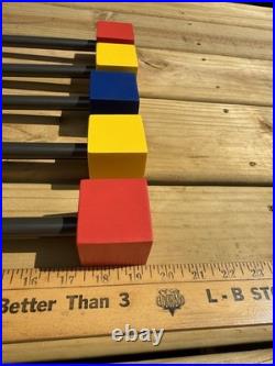Frank Lloyd Wright Taliesin Set of 5 Garden Stakes New In Original Packaging