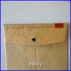 Frank Lloyd Wright Taliesin West Greeting Card Print Ephemera FLW 1948-49