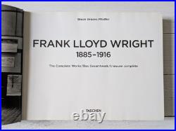 Frank Lloyd Wright The Complete Works Volume 1 1885-1916 c2011 Taschen Book