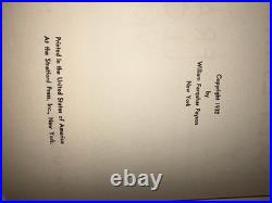 Frank Lloyd Wright / The Disappearing City 1st Edition 1932