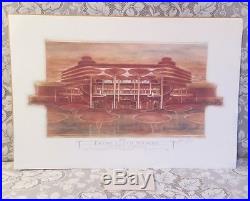Frank Lloyd Wright The Great Workroom William Suys Limited Edition Lithograh