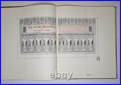 Frank Lloyd Wright, The House Beautiful (Facsimile) 1963 Very Good Ex-Library