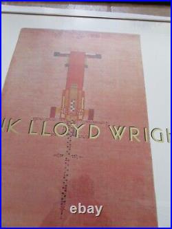 Frank Lloyd Wright The Prairie School Collection RUG Offset Lithograph Poster 84