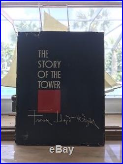 Frank Lloyd Wright The Story of the Tower, 1st Edition, Hardcover in DJ