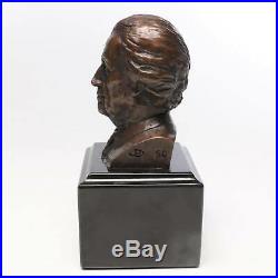 Frank Lloyd Wright The Visionary Architect Bronze Bust Sculpture By John Daniels