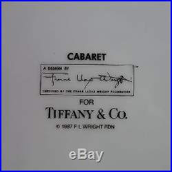 Frank Lloyd Wright Tiffany Cabaret Dinnerware for (8)