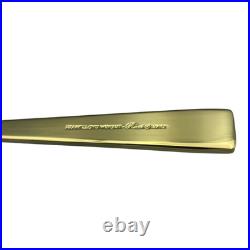 Frank Lloyd Wright Tree of Life Gold 18/10 Stainless Steel 20pc. Flatware Set