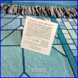 Frank Lloyd Wright Tree of Life Tapestry Throw Blanket