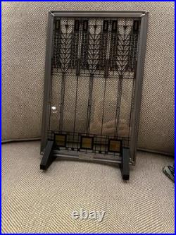 Frank Lloyd Wright Tree of Life Window with Stand-Up Wooden Display Mounts