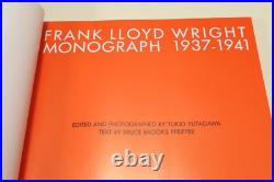 Frank Lloyd Wright Two Books Preliminary Studies 1933-1959 Monograph 1937-1941