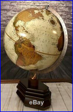 Frank Lloyd Wright Usonian 12 Inch Desktop World Globe By Replogle
