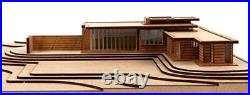 Frank Lloyd Wright Usonian House Scale Model Kit MidCentury Modern