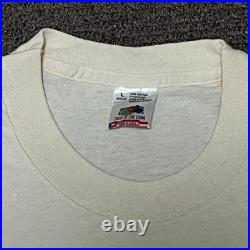 Frank Lloyd Wright Vintage 90s T-Shirt Waterfall Sketch L Mint Condition