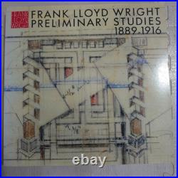 Frank Lloyd Wright Vol 9 Preliminary Studies 1889-1916 ADA EDITA TOKYO Softcover
