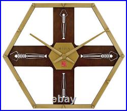 Frank Lloyd Wright Wall Clock by Bulova