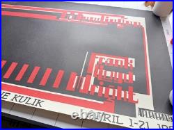 Frank Lloyd Wright Wendingen Covers Poster 1986 Galerie Kulik 1925 Design