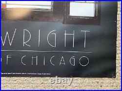 Frank Lloyd Wright Window Triptych Art Institute Of Chicago 1988