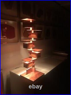 Frank Lloyd Wright Yamagiwa S2310 Taliesin III Architectural Lamp 1994 (00319)