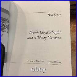 Frank Lloyd Wright and Midway Gardens by Paul Kruty Hardcover Dust Jacket