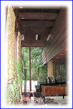 Frank Lloyd Wright architectural drawings, modern light filled Boulter home