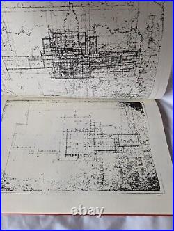 Frank Lloyd Wright architectural survey drawing of Jiyu Gakuen Endo arata