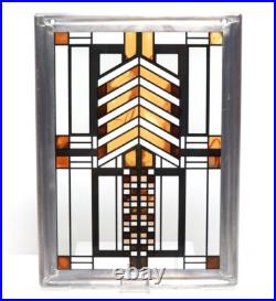 Frank Lloyd Wright collection Autumn Sumac Stained Art Glass by Glassmasters