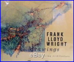 Frank Lloyd Wright / drawings for a living architecture First Edition 1959