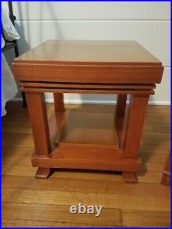 Frank Lloyd Wright for Cassina Robie Maple Wood Side Table