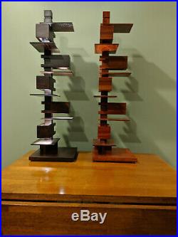 Frank Lloyd Wright inspired, handcrafted, exotic wood, Taliesin like Table Lamp