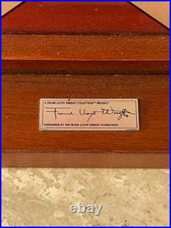 Frank Lloyd Wright's Stained Glass Collection Abstract May Basket Fruit Bowl