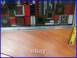 Frank Lloyd Wright's Stained Glass Collection Abstract Saguaro Cactus