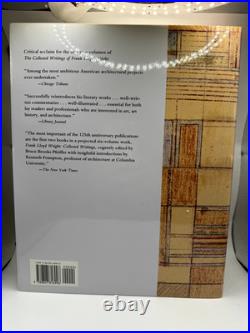 Frank Lloyd Writing Collected Writings Volume 01-04 Set Rizzoli Hardcover LN