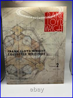 Frank Lloyd Writing Collected Writings Volume 01-04 Set Rizzoli Hardcover LN