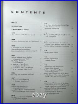 Frank Lloyd Writing Collected Writings Volume 01-04 Set Rizzoli Hardcover LN Frank Lloyd Writing Collected Writings Volume 01-04 Set Rizzoli Hardcover LN