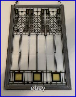 Frank Lloyd wright STAINED ART Glass certified by FLW foundation