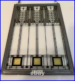 Frank Lloyd wright STAINED ART Glass certified by FLW foundation