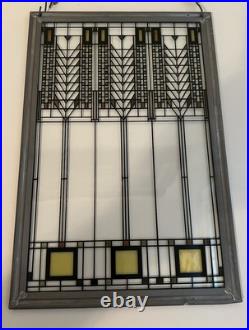 Frank Lloyd wright STAINED ART Glass certified by FLW foundation