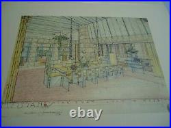 Frank lloyd wright drawings portfolio A401