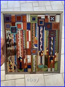 Frank lloyd wright stained glass
