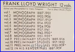 GA Frank Lloyd Wright12 vol set. Beautiful photos/ illus. Rare architecture