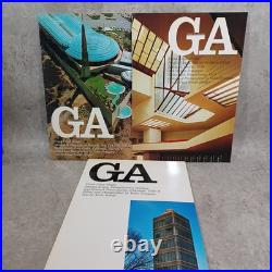 GA Frank Lloyd Wright 3set Global ArchitectureYukio Futagawa Guggenheim