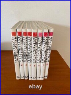 GA Frank Lloyd Wright Select House All 8 book Set Complete
