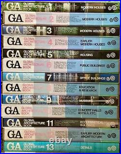 GA Global Architecture Book Vol. 113 Complete Set Corbusier/Frank Lloyd Wright