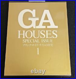 GA Houses Special Issue Frank Lloyd Wright Homes Volume 1 Book Japan