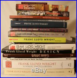 Great Collection Frank Lloyd Wright Books 24 Vols Architecture Photos Biography