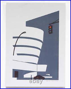 Guggenheim Frank Lloyd Wright by Thomas Danthony Ltd Edition x/100 Poster MINT