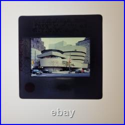 Guggenheim Museum New York Architecture Frank L Wright 35mm Glass Slides Lot 38