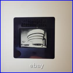 Guggenheim Museum New York Architecture Frank L Wright 35mm Glass Slides Lot 38