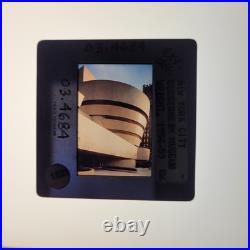 Guggenheim Museum New York Architecture Frank L Wright 35mm Glass Slides Lot 38