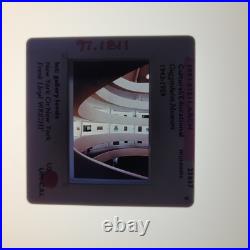 Guggenheim Museum New York Architecture Frank L Wright 35mm Glass Slides Lot 38